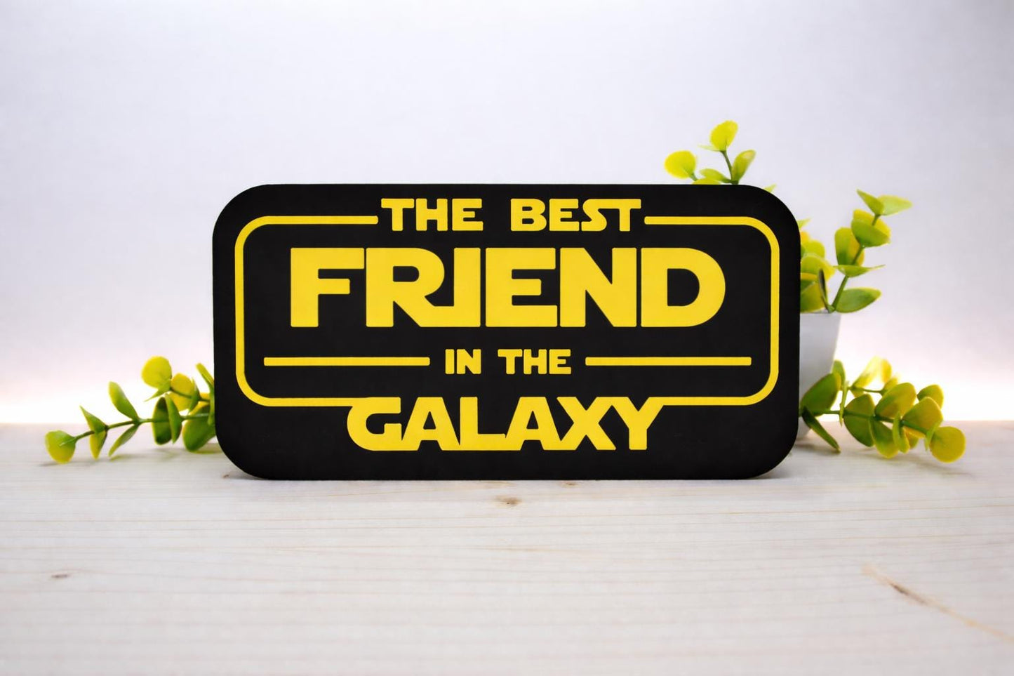 Star Wars Room Sign: Galactic Family Tribute (Custom Text Options)