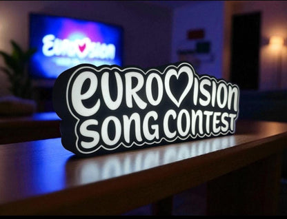 Eurovision LED Lamp 2025–2026 Edition | Music Festival Decor