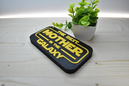 Star Wars Room Sign: Galactic Family Tribute (Custom Text Options)