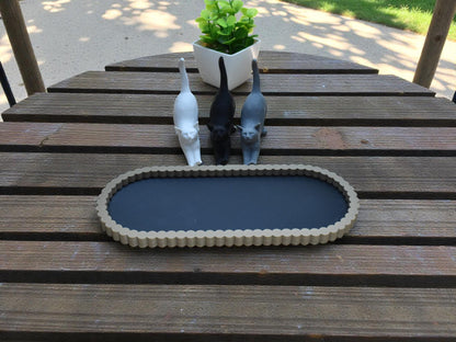 Cat Ring Holder Tray | Jewelry Organizer with Cats