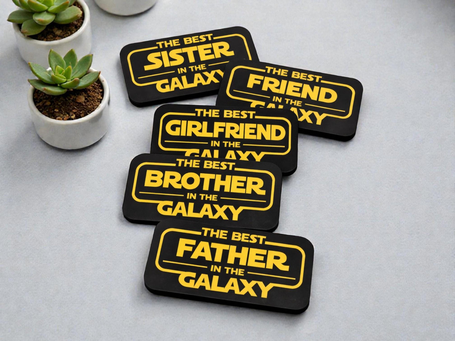 Star Wars Room Sign: Galactic Family Tribute (Custom Text Options)
