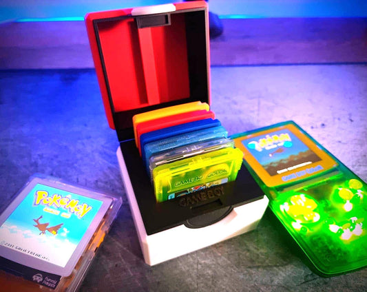 Pokeball Cartridge Case | Game Boy & Nintendo DS Storage