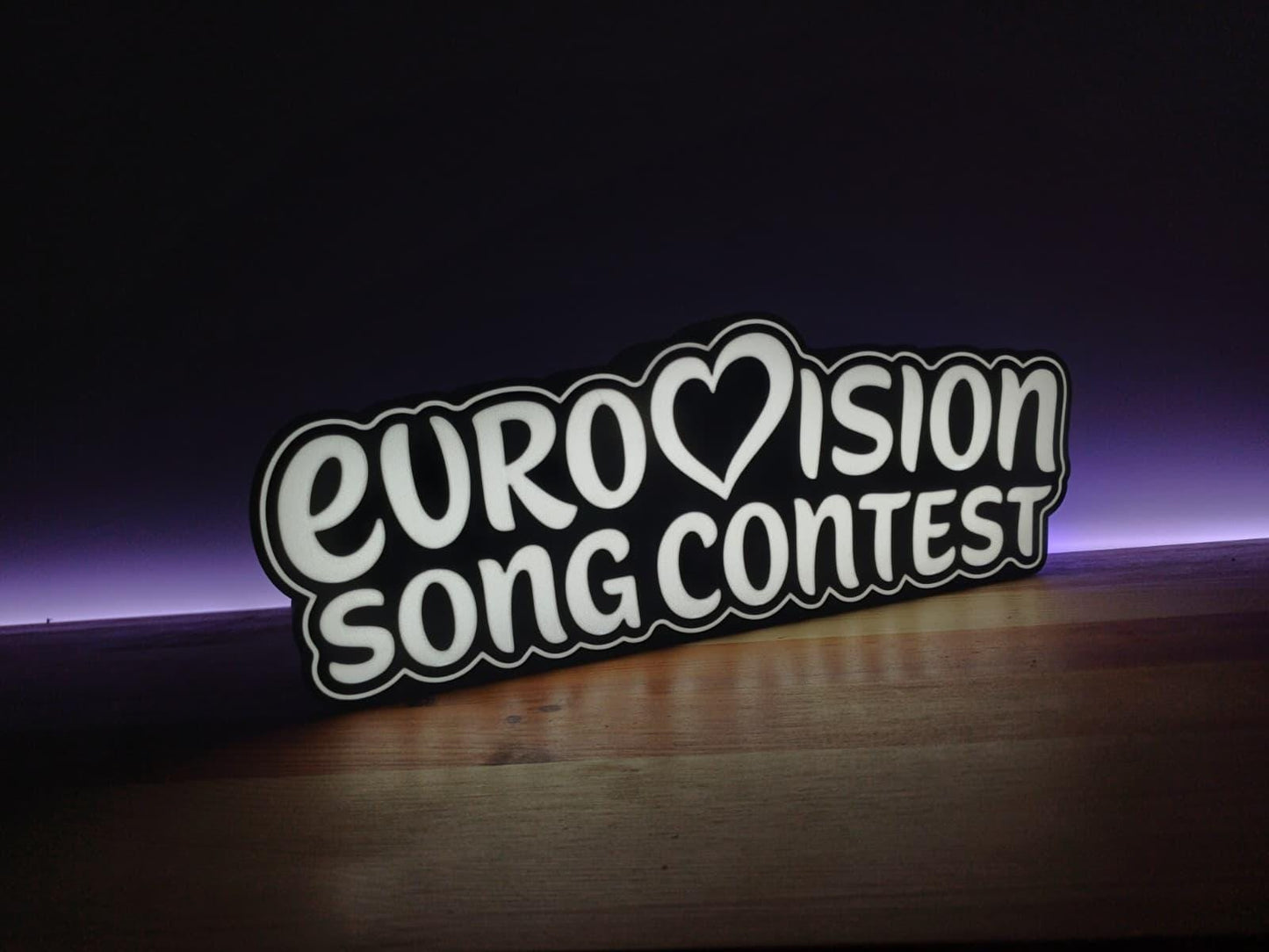 Eurovision LED Lamp 2025–2026 Edition | Music Festival Decor