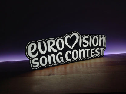 Eurovision LED Lamp 2025–2026 Edition | Music Festival Decor