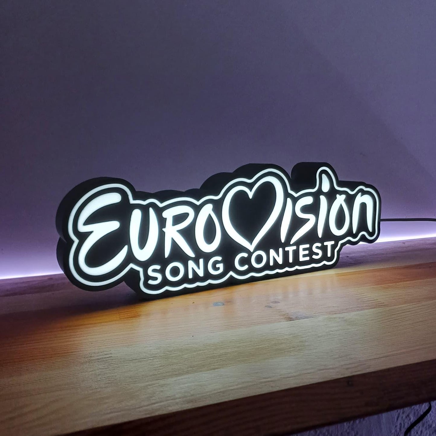 Eurovision LED Lamp 2015 Edition | Music Festival Decor