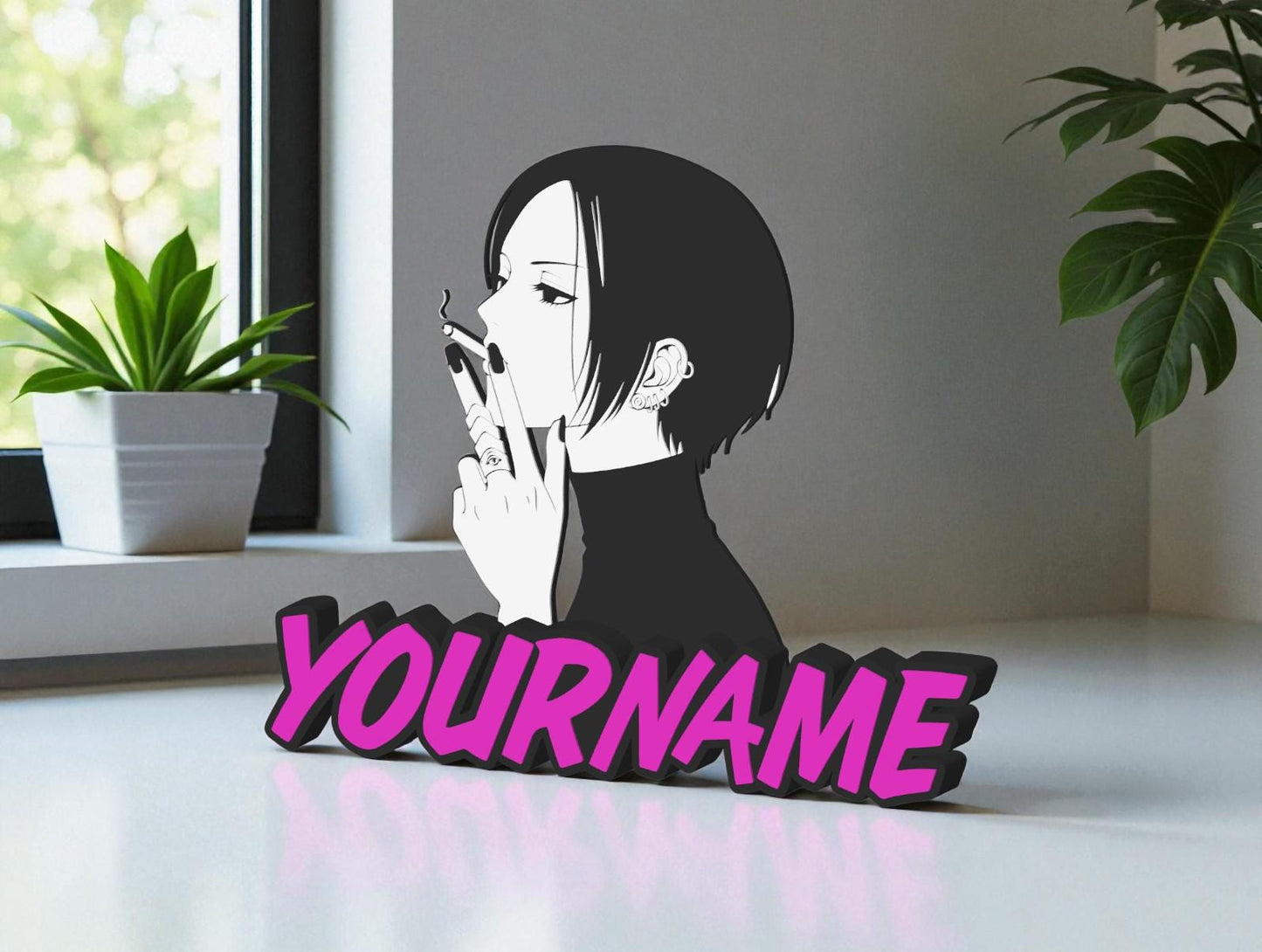 NANA Inspired Personalized Name Sign | Osaki or Hachi Decor