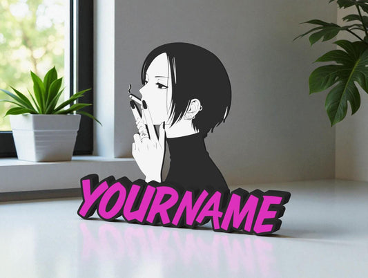 NANA Inspired Personalized Name Sign | Osaki or Hachi Decor