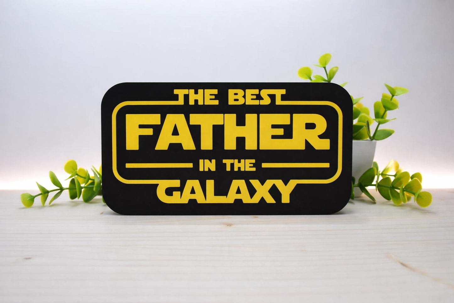 Star Wars Room Sign: Galactic Family Tribute (Custom Text Options)