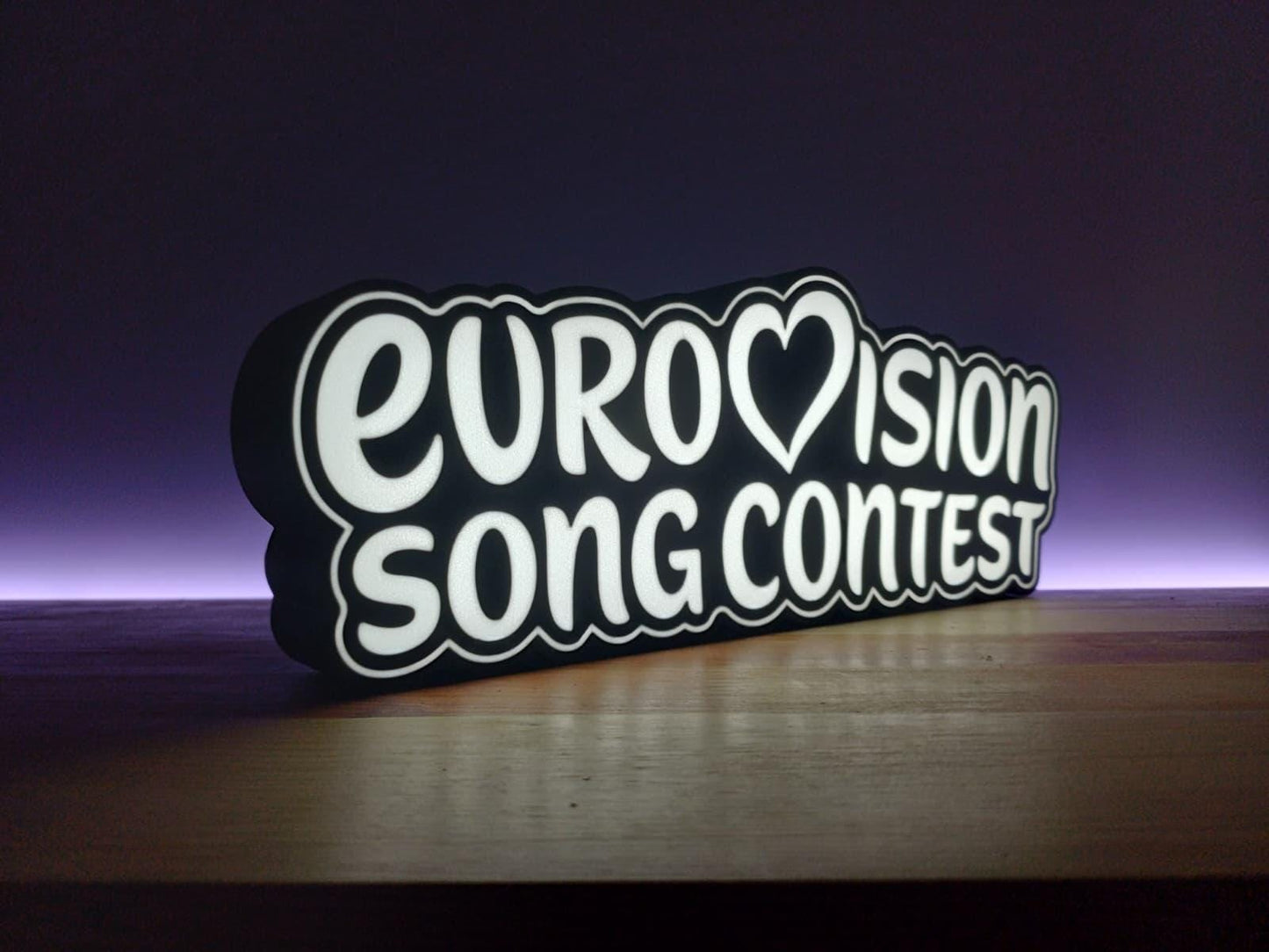 Eurovision LED Lamp 2025–2026 Edition | Music Festival Decor