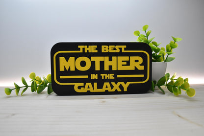Star Wars Room Sign: Galactic Family Tribute (Custom Text Options)