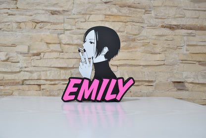 NANA Inspired Personalized Name Sign | Osaki or Hachi Decor