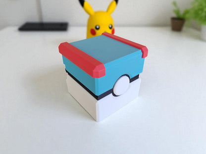 Pokeball Cartridge Case | Game Boy & Nintendo DS Storage