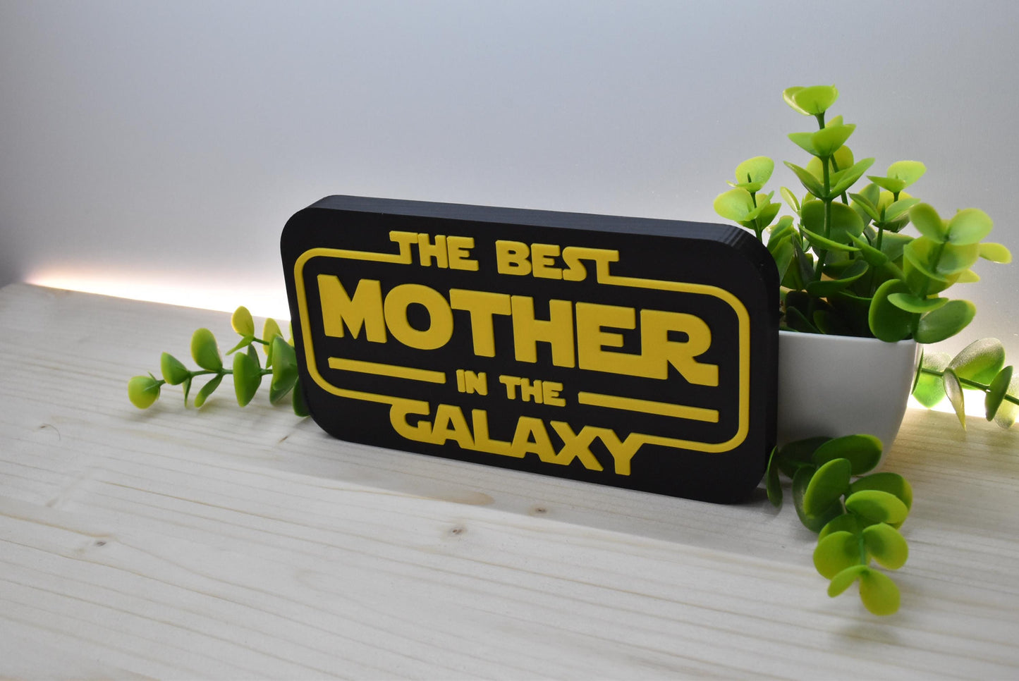 Star Wars Room Sign: Galactic Family Tribute (Custom Text Options)