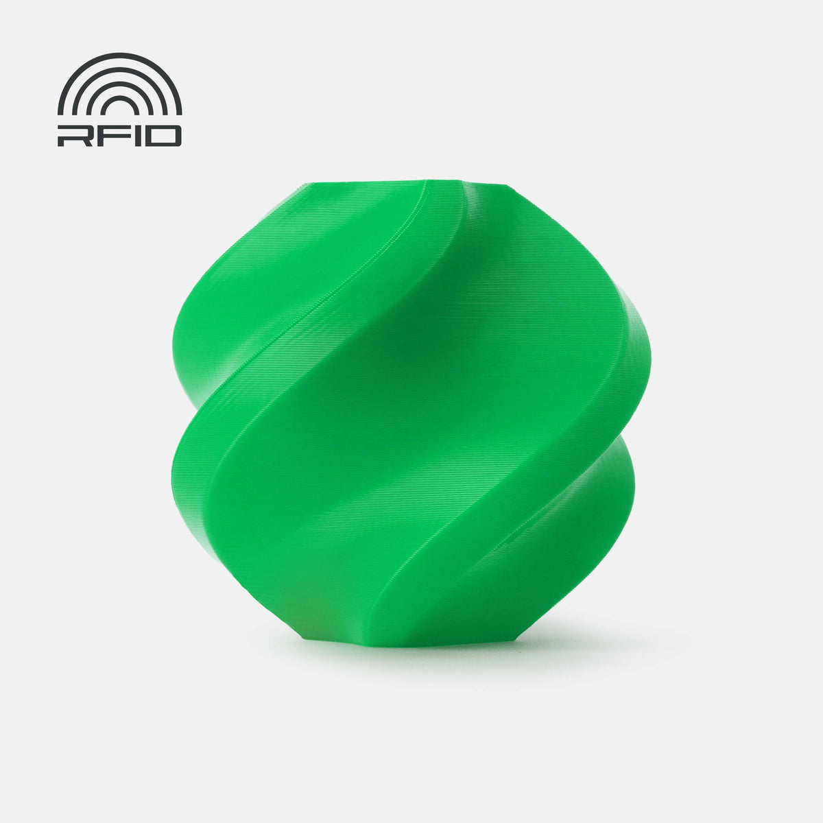 Bambulab Filament PLA Basic Bambu Green 1.75mm With Spool 1 KG (10501)